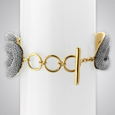Chain-Link Mesh Bracelet-343919