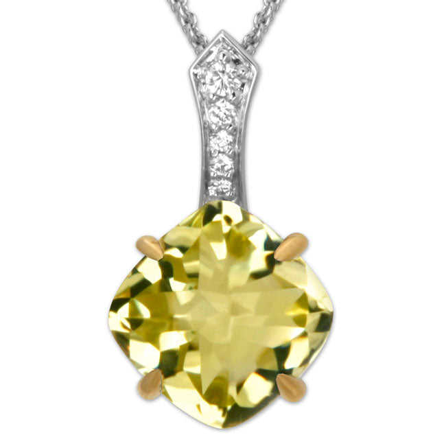 Limon Jelly Bean Necklace-336538
