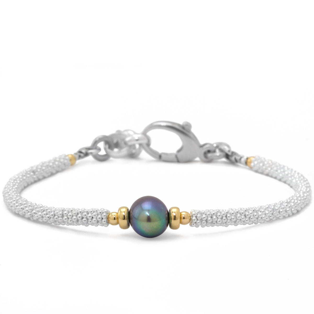 Grey Pearl Classic Bracelet