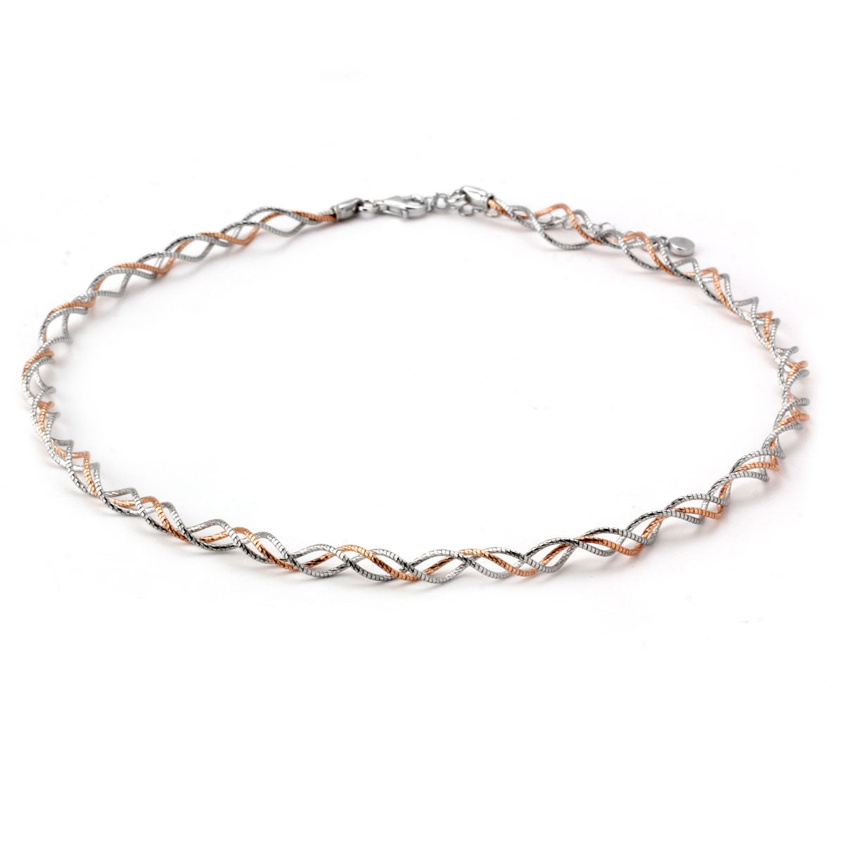 Rose Gold and Silver Omega-343537