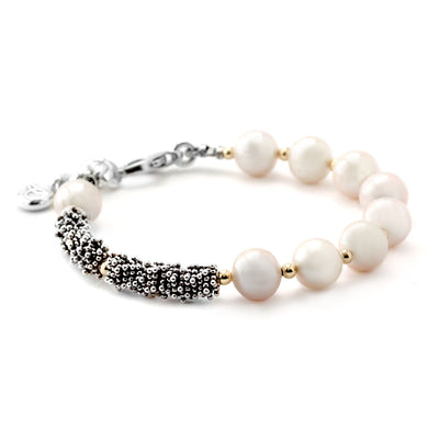 Asymmetrical Pearl Bracelet-7518C