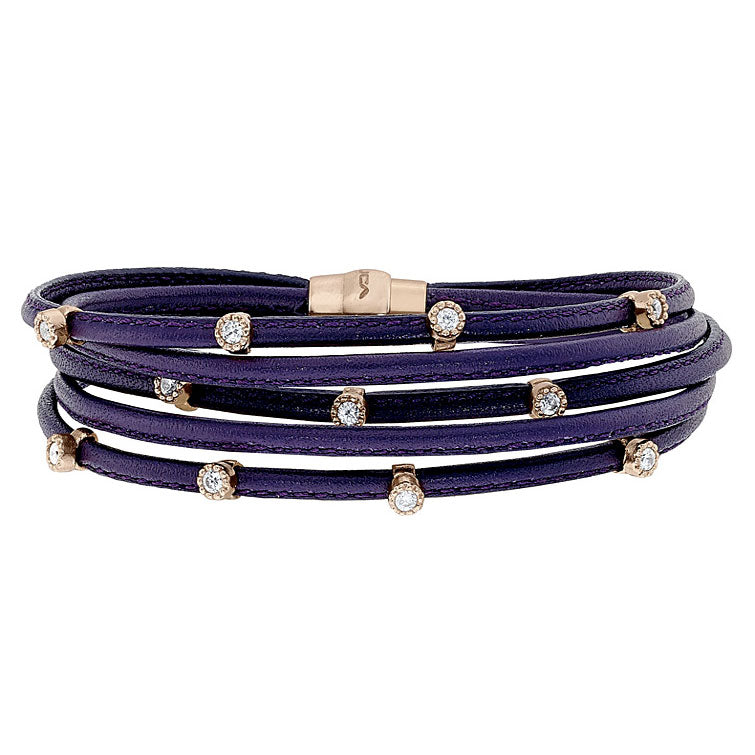Luca Leather Strand Bracelet