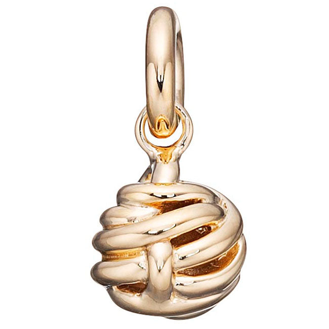 STORY by Kranz & Ziegler Gold Plated Knot Charm RETIRED ONLY 2 LEFT!-340638