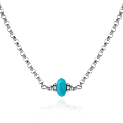 Sleeping Beauty Turquoise Necklace