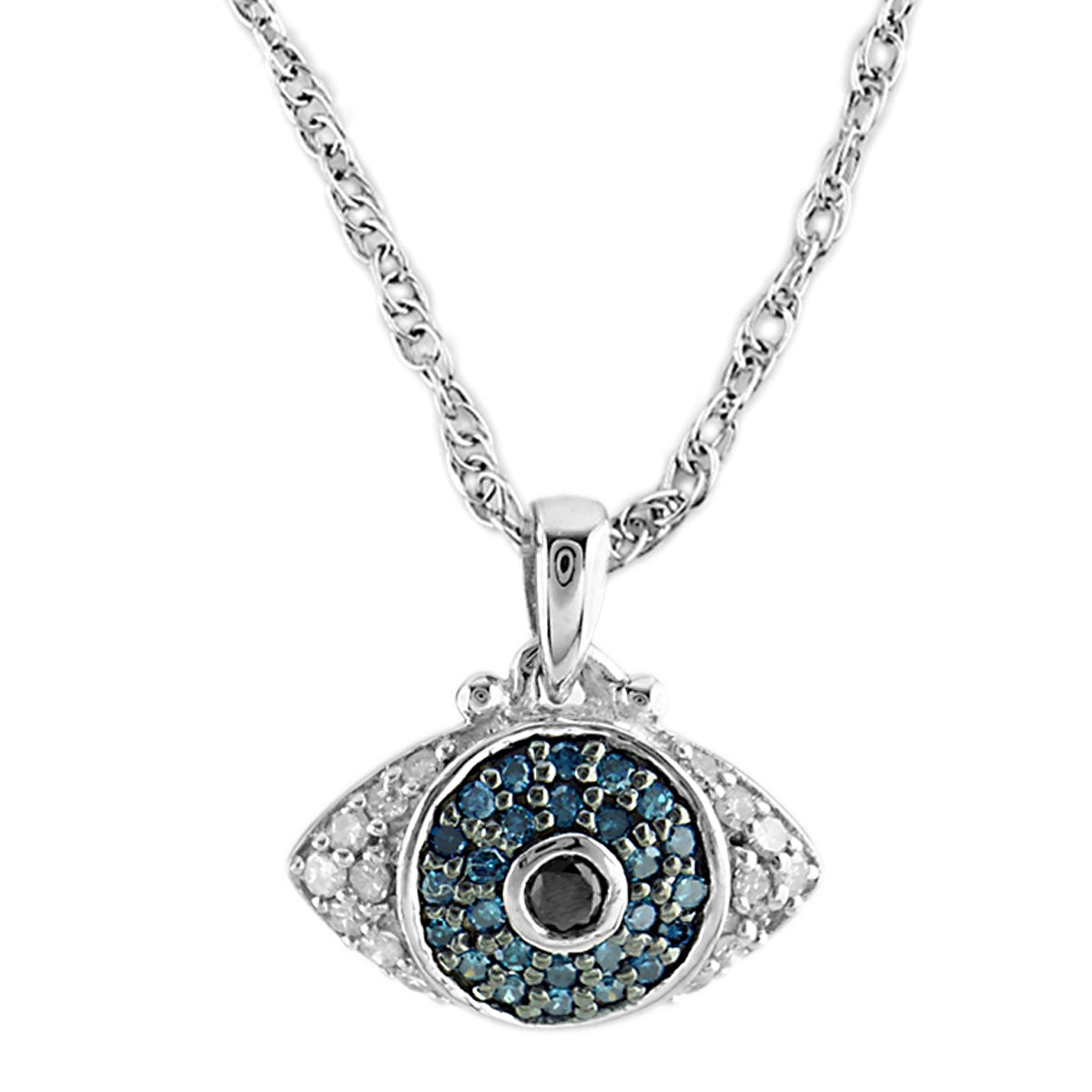 Evil Eye Diamond Pendant-341570