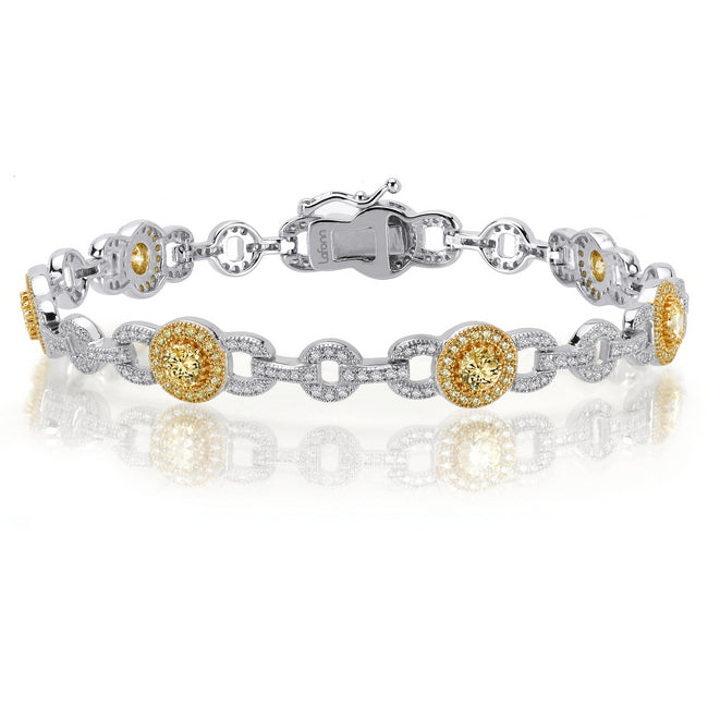 Elegant Canary Yellow Bracelet