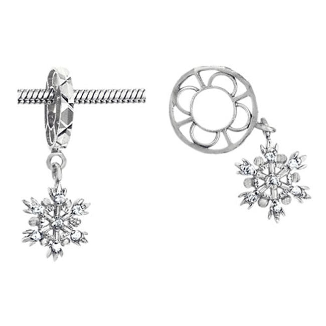 Storywheels Diamond Snowflake Dangle 14K Wheel ONLY 1 LEFT! 278560