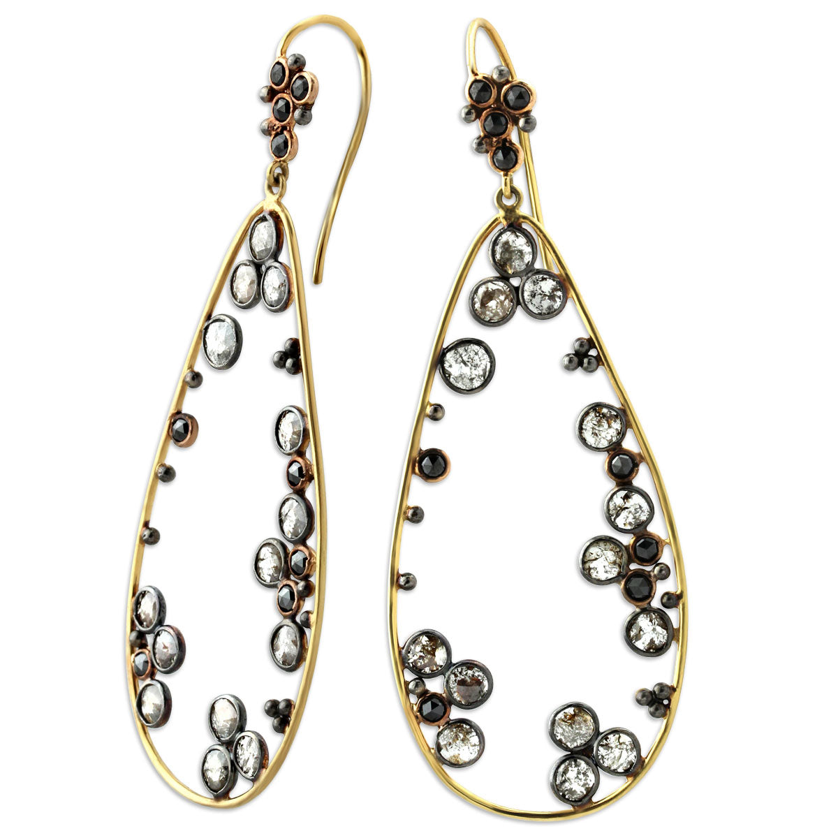 Raw Diamond Earrings-340052