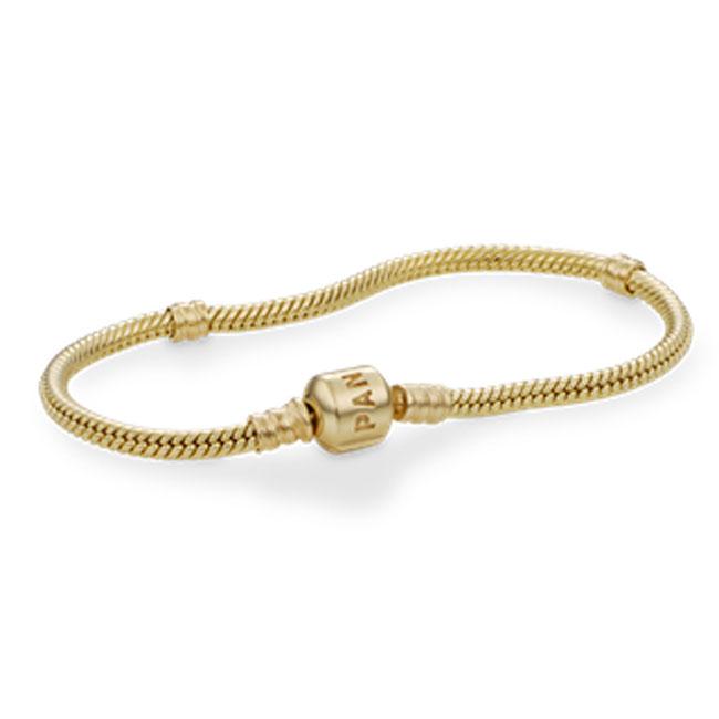 Pandora 14K Gold Moments Bracelet