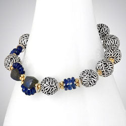 Sapphire & Labradorite Bracelet 301459