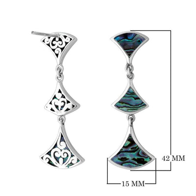 Cascading Stone Earrings