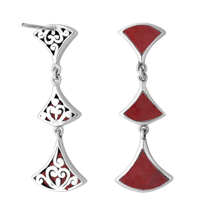 Cascading Stone Earrings