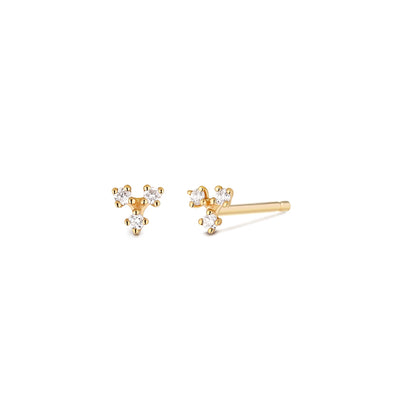 CLOVER | Diamond Studs