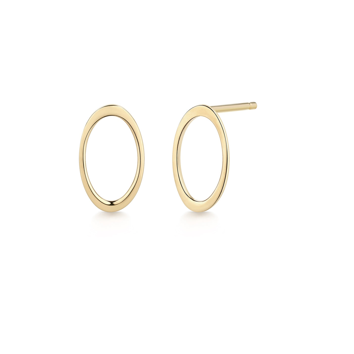 IRENE | Open Oval Earrings