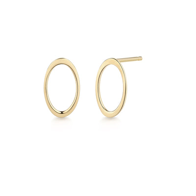 IRENE | Open Oval Earrings