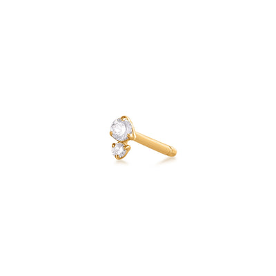 AVERY | Double Diamond Single Stud