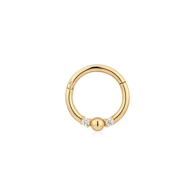 RHEYA | Lab Grown Diamond Clicker Hoop