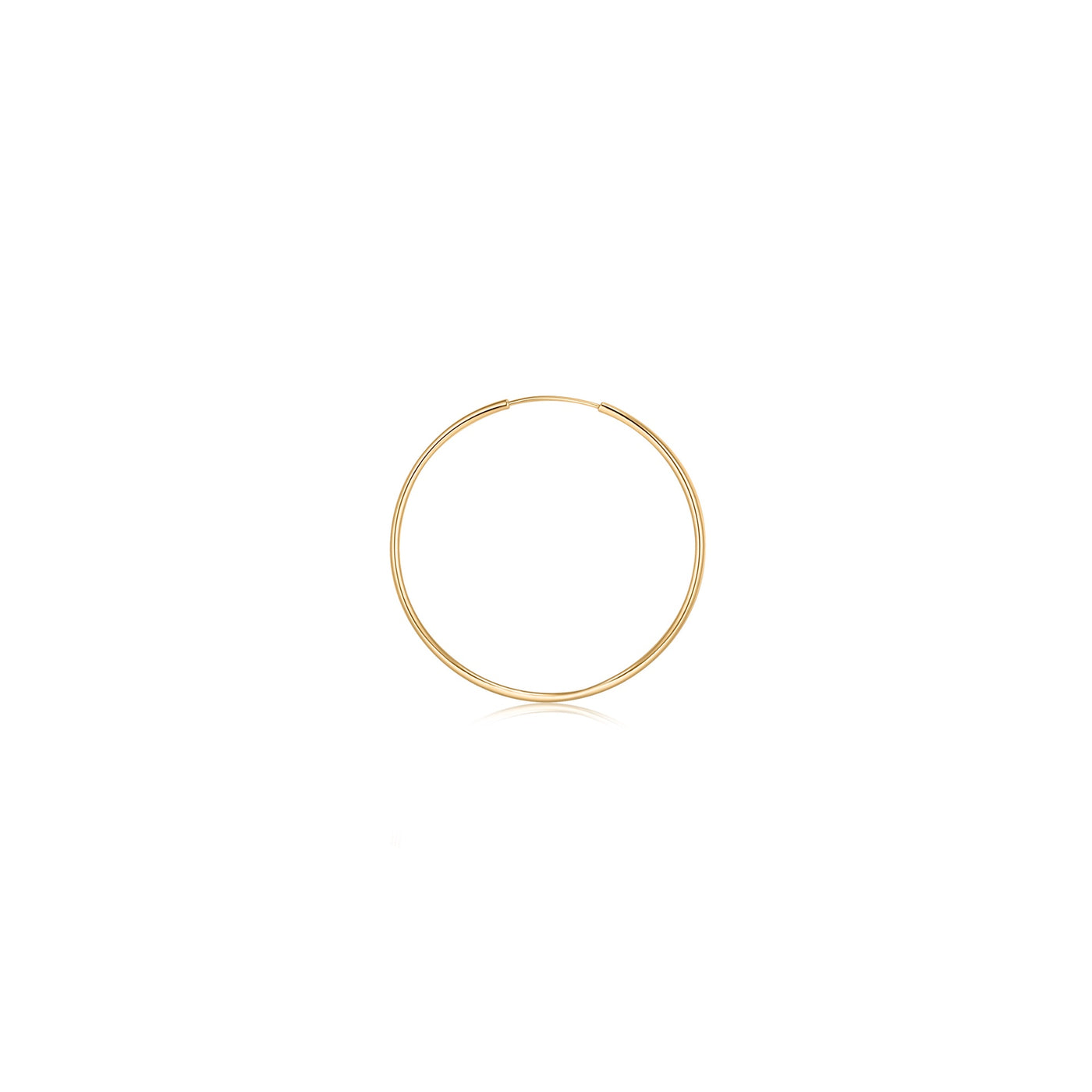 Alex | Medium Endless Single Hoop Earring