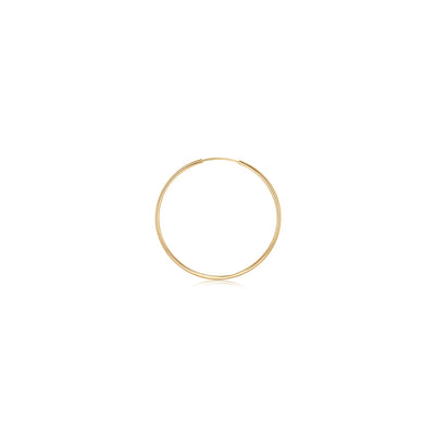 Alex | Medium Endless Single Hoop Earring