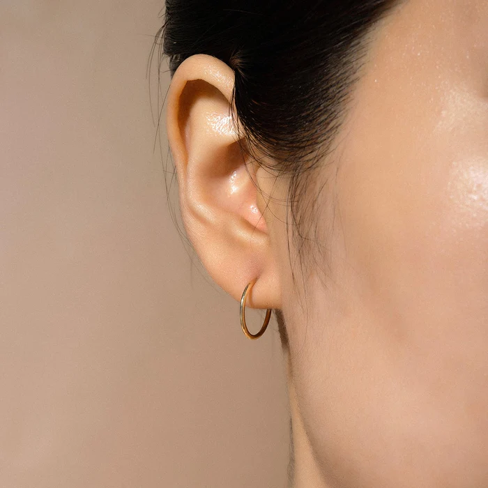 EVA | 14 mm Endless Hoop Earring and Charm Connector