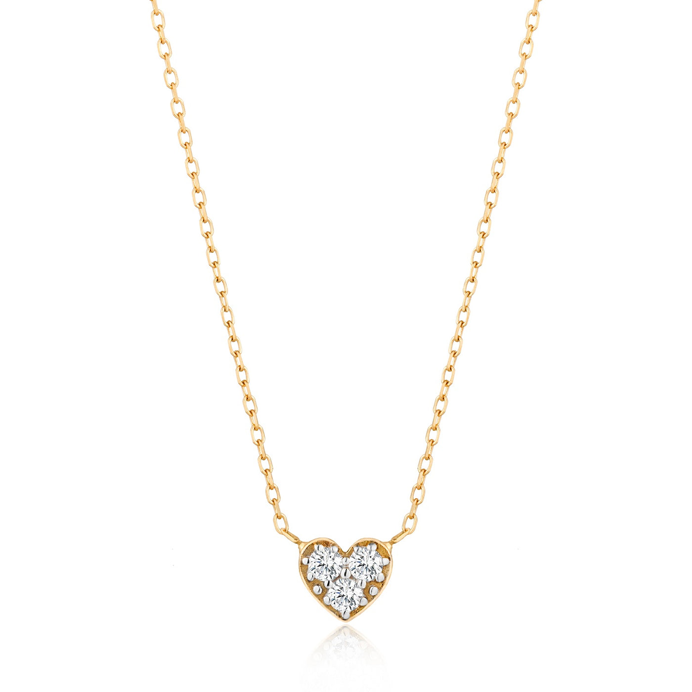 SOPHIE | Diamond Heart Necklace