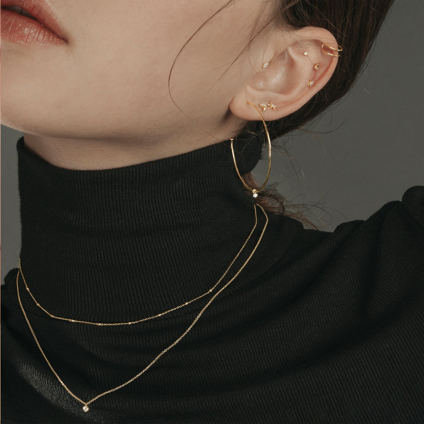 KELLY | Single Twist Ear Cuff