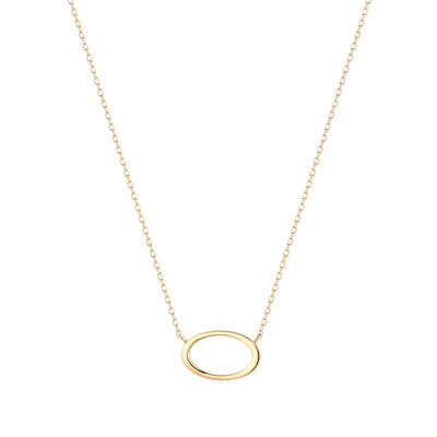 IRENE | Open Oval Necklace