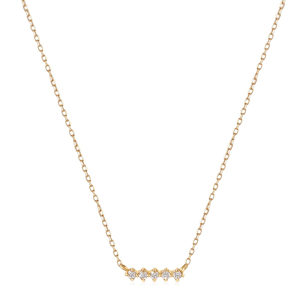 LUCKY | Lab-Grown Diamond Wishbone Necklace