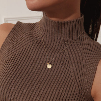 FAITH | Engravable Round Disk Charm