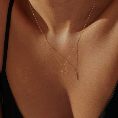 REBECCA | Cross Pendant