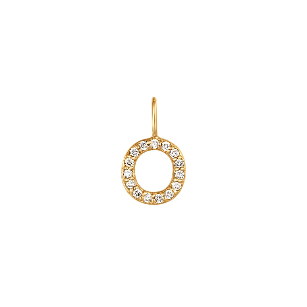 O | Diamond Initial Charm