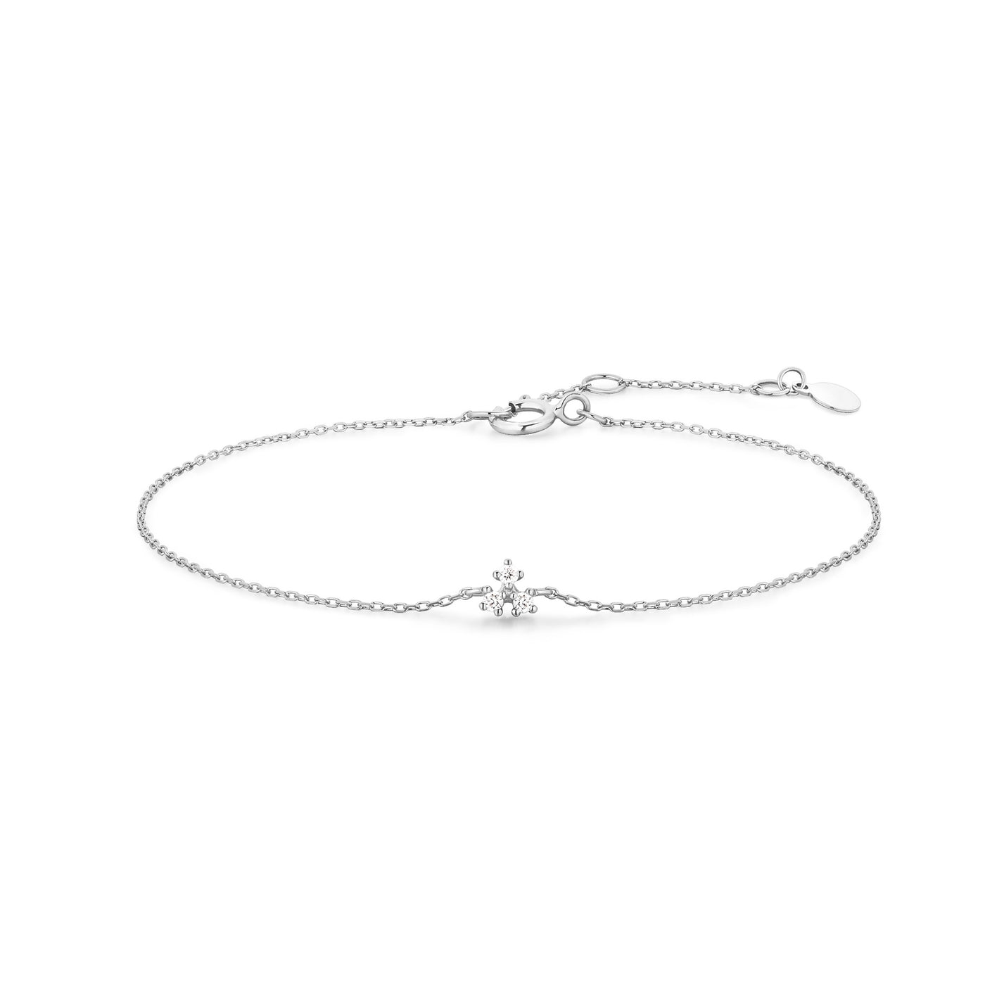 CLOVER | Diamond Bracelet
