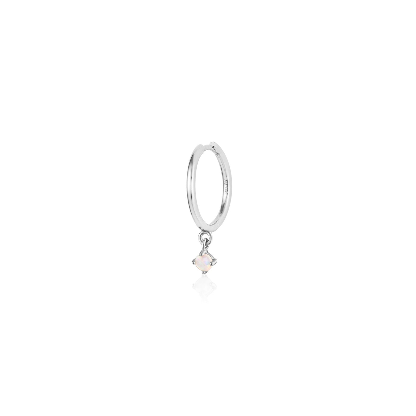 EZRA | Single Opal Hoop