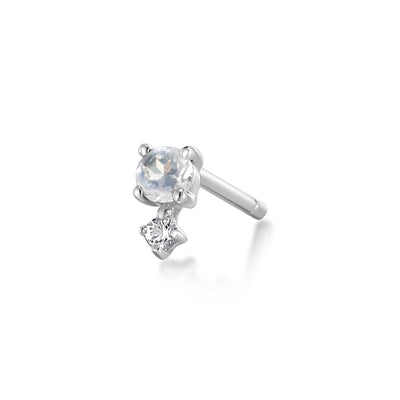 Birthstone Stud Earring