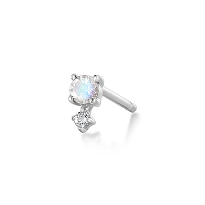 Birthstone Stud Earring
