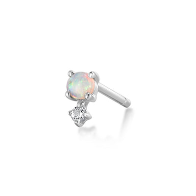 Birthstone Stud Earring