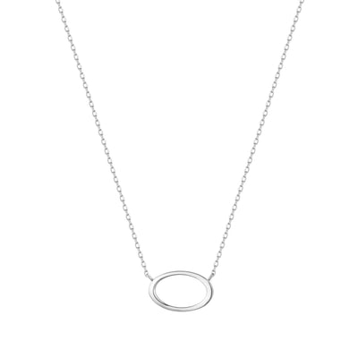 IRENE | Open Oval Necklace