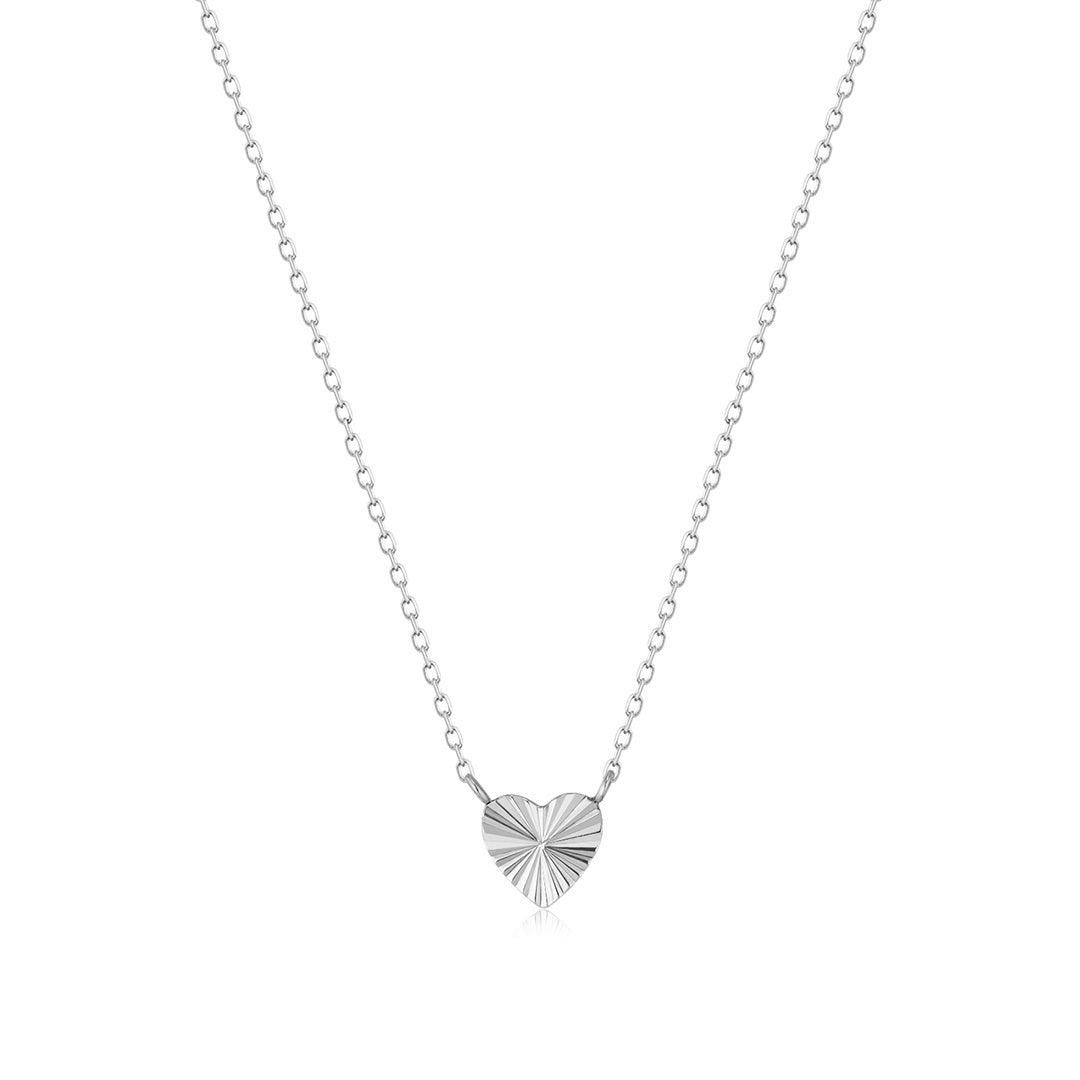 DYLAN | Diamond Cut Heart Necklace