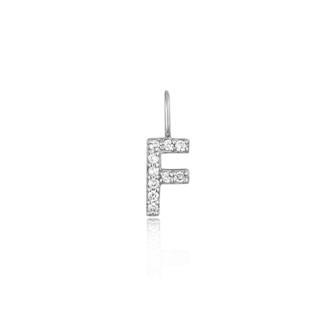 F | Diamond Initial Charm