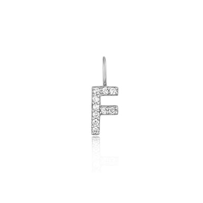 F | Diamond Initial Charm