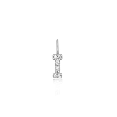 I | Diamond Initial Charm