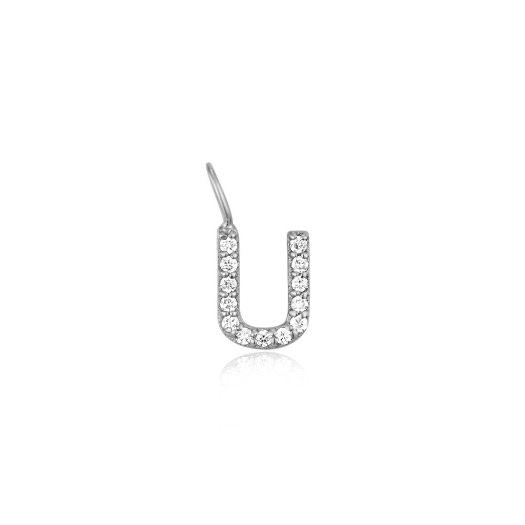 U | Diamond Initial Charm
