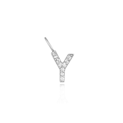 Y | Diamond Initial Charm