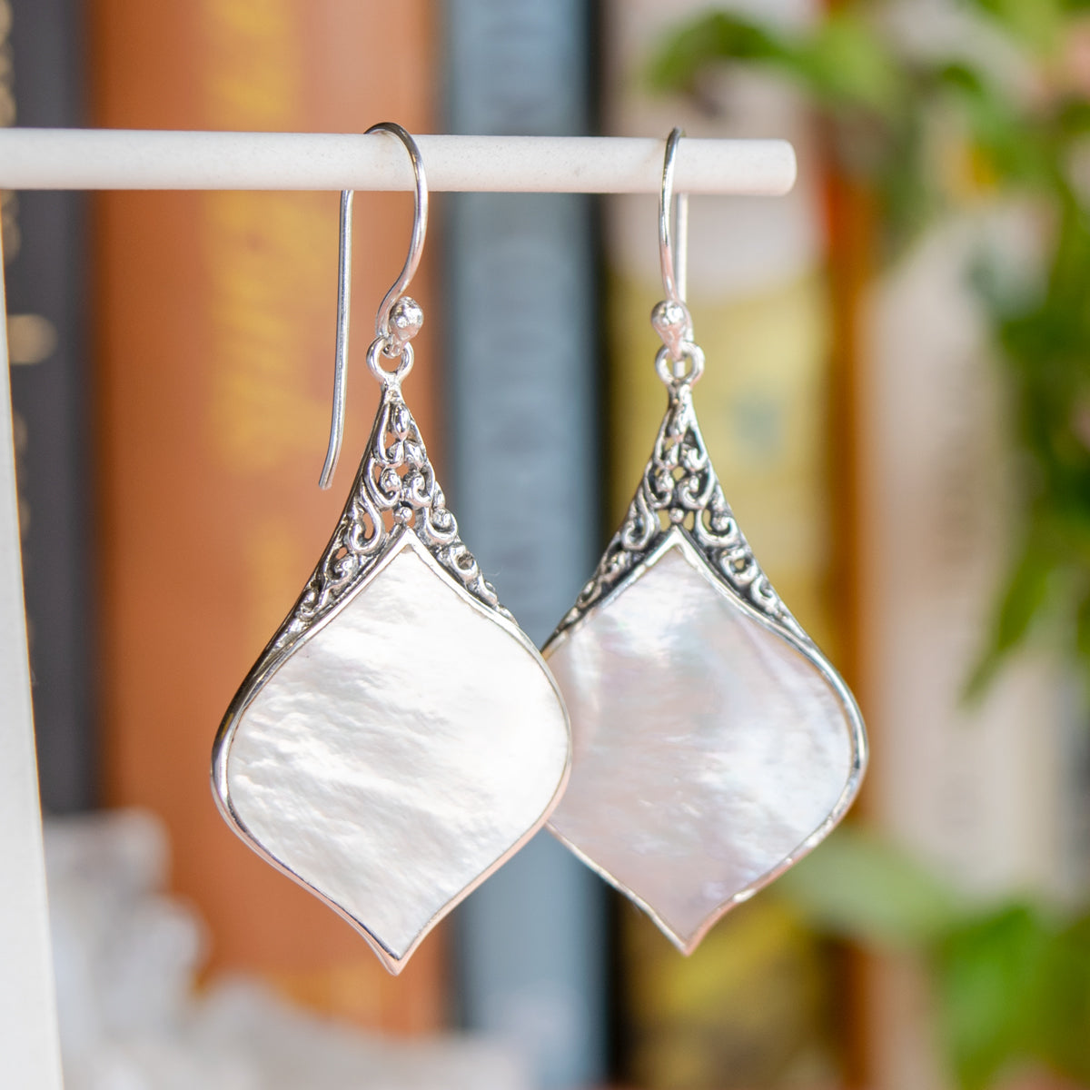 Arabesque Sterling Silver Earrings