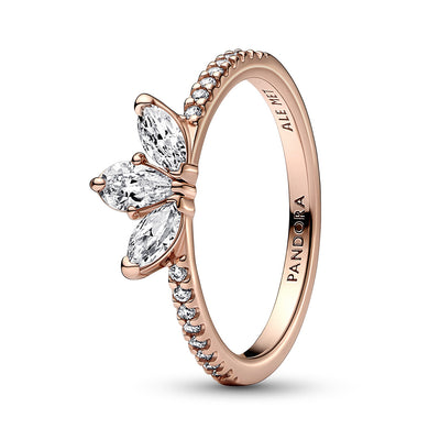 Pandora Sparkling Herbarium Cluster Ring