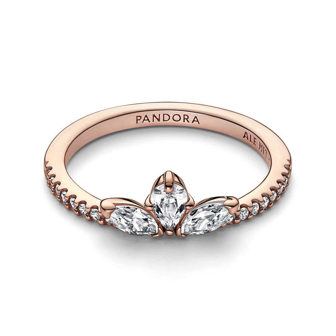 Pandora Sparkling Herbarium Cluster Ring