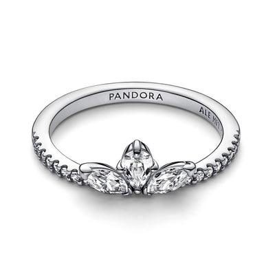 Pandora Sparkling Herbarium Cluster Ring