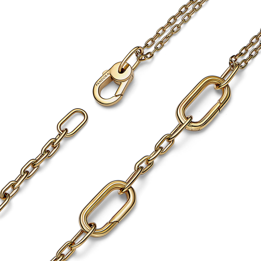 Pandora ME Double Link Chain Necklace – Elisa Ilana