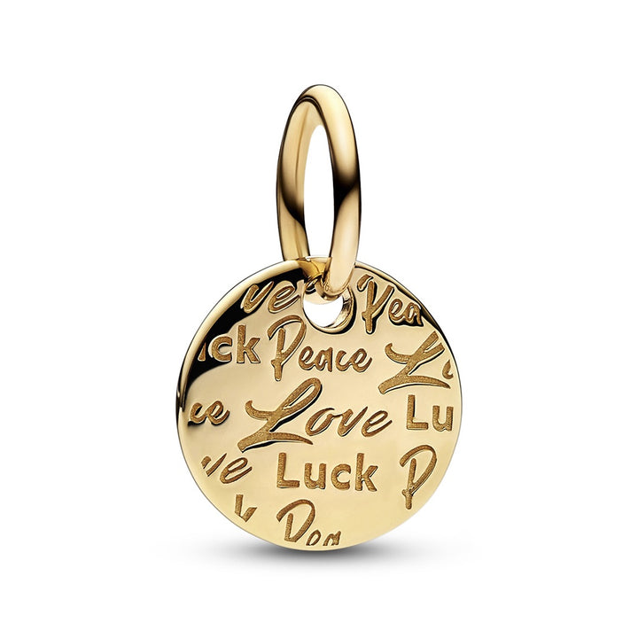 Pandora Peace, Love & Luck Dangle Charm - Final Sale – Elisa Ilana