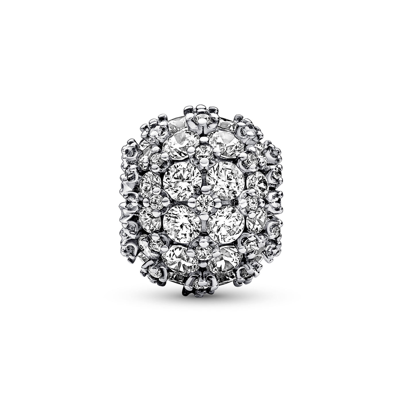 Sparkling Pavé Round Charm